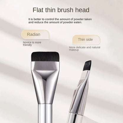 Soft Flat Head Foundation Brush No Trace Ultra-Thin Delicate Foundation Face Makeup Tool Base Makeup Brush Women Beauty